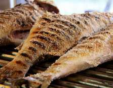 pescado a la brasa